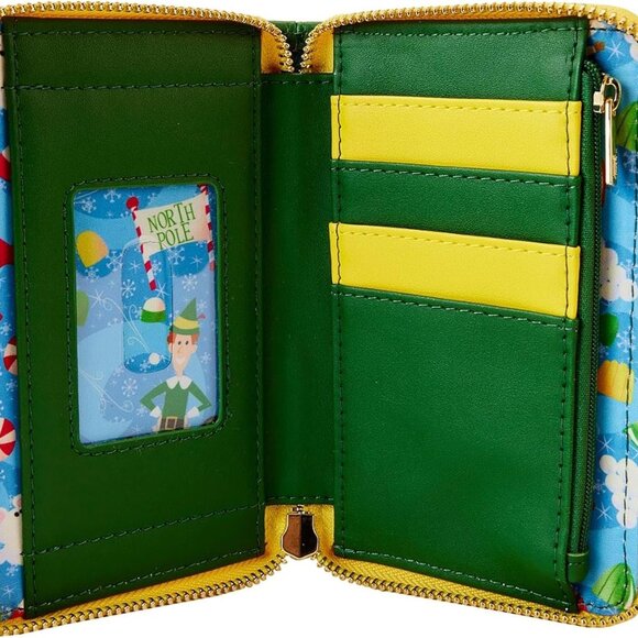 Vegan Leather Wallet 20th Anniversary Elf Cosplay Zip Around with Card Slots - Picture 6 of 6